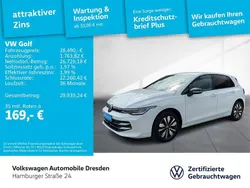 Pure white Gebraucht 2024 VW Golf VIII Goal Limousine | 28.490 € (Guter Preis)