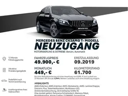 Schwarz Gebraucht 2019 Mercedes C63 AMG AMG Limousine | 49.900 € (Fairer Preis)