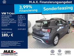 Rauchgrau metallic (metallic) Gebraucht 2024 VW T-Cross Life SUV | 21.969 € (Fairer Preis)