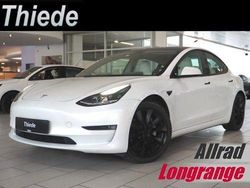 Pearl white multicoat Gebraucht 2021 Tesla Model 3 Long Range AWD Limousine | 24.600 € (Guter Preis)