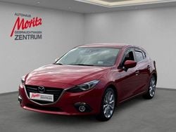 Rubinrot metallic (metallic) Gebraucht 2015 Mazda 3 Sports-Line Limousine | 14.490 € (Fairer Preis)