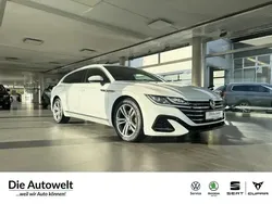 Pure white (weiß) Gebraucht 2021 VW Arteon R-line Kombi | 27.480 € (Fairer Preis)