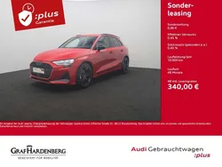 Progressivrot metallic Gebraucht 2024 Audi A3 Sportback S-Line Limousine | 38.980 € (Fairer Preis)