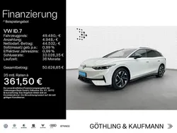 Gletscherweiß metallic Gebraucht 2024 VW ID.7 Pro Limousine | 49.480 €