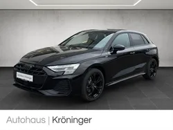 Schwarz Neu 2025 Audi A3 Sportback S-Line Limousine | 44.990 € (Fairer Preis)