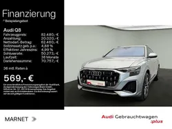 Satellitsilber metallic Gebraucht 2024 Audi Q8 Ambiente SUV | 82.480 € (Teuer)