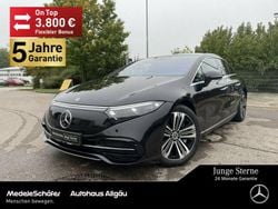 Lack obsidianschwarz (metallic) Gebraucht 2023 Mercedes EQS450+ Limousine | 55.420 € (Fairer Preis)