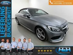 Selenitgrau metalliclack Gebraucht 2017 Mercedes C180 AMG line Cabrio | 26.940 € (Fairer Preis)