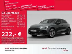 Daytonagrau perleffekt Gebraucht 2024 Audi S3 Ambiente Limousine | 51.876 € (Teuer)