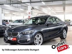 Mineralgrau metallic Gebraucht 2018 BMW 220 Luxury Line Coupé | 18.930 € (Guter Preis)