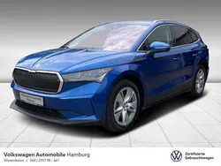 Raceblau metallic Gebraucht 2022 Skoda Enyaq iV Loft SUV | 34.930 € (Superpreis)