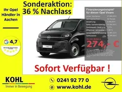 Schwarz Neu 2025 Opel Vivaro Van | 27.990 € (Guter Preis)