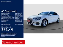 Ibisweiß Gebraucht 2024 Audi A3 Basis Limousine | 24.390 € (Fairer Preis)