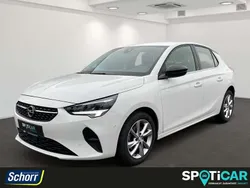 Arktis weiß (uni) Gebraucht 2023 Opel Corsa Elegance Kleinwagen | 15.900 € (Guter Preis)