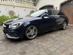 Blau Gebraucht 2018 Mercedes CLA220 Shooting Brake AMG Kombi | 15.800 € (Fairer Preis)