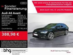 Mythosschwarz metallic Gebraucht 2023 Audi A6 Sport Kombi | 39.990 € (Fairer Preis)