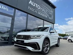 Pure white Gebraucht 2021 VW Tiguan R-line SUV | 27.950 € (Guter Preis)
