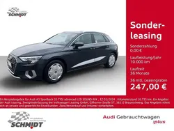 Grau Gebraucht 2024 Audi A3 Sportback Advanced Limousine | 31.975 € (Guter Preis)