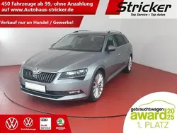 Grau (business grau metallic) Gebraucht 2016 Skoda Superb LAURIN & KLEMENT Kombi | 16.449 € (Superpreis)