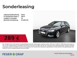 Mythosschwarz metallic Gebraucht 2024 Audi A4 Advanced Plus Kombi | 39.890 € (Etwas zu teuer)
