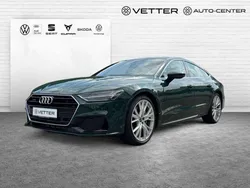 Grün Gebraucht 2022 Audi A7 Sportback S-Line Kleinwagen | 48.450 € (Guter Preis)