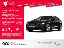 Mythosschwarz metallic Gebraucht 2025 Audi A5 Sport Kombi | 39.981 € (Guter Preis)