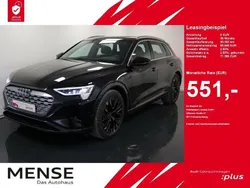 Mythosschwarz Gebraucht 2024 Audi Q8 e-tron Advanced Plus SUV | 66.845 € (Etwas zu teuer)