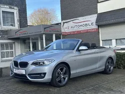 Silber Gebraucht 2017 BMW 218 Sport Line Cabrio | 16.990 € (Guter Preis)