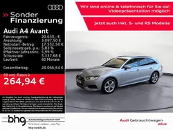 Silber Gebraucht 2021 Audi A4 Advanced Kombi | 20.650 € (Superpreis)