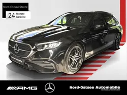Schwarz Gebraucht 2024 Mercedes E220 AMG Limousine | 47.990 € (Superpreis)