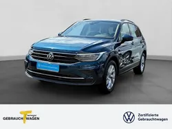 Blau Gebraucht 2021 VW Tiguan Life SUV | 28.790 € (Superpreis)