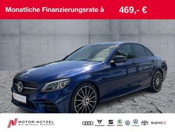 Blau Gebraucht 2020 Mercedes C300 AMG Limousine | 35.450 € (Fairer Preis)