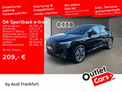 Schwarz Gebraucht 2022 Audi Q4 e-tron SUV | 26.990 € (Guter Preis)