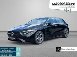 Schwarz Gebraucht 2024 Mercedes A200 AMG Limousine | 31.680 € (Fairer Preis)