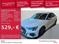 Weiß Gebraucht 2023 Audi S3 Sport Limousine | 43.889 € (Etwas zu teuer)