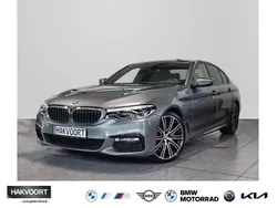 Bluestone metallic Gebraucht 2017 BMW 540 Shadowline Limousine | 38.880 € (Fairer Preis)