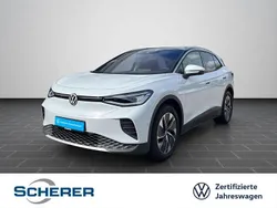 Gletscherweiß metallic (metallic) Gebraucht 2025 VW ID.4 SUV | 39.400 € (Superpreis)