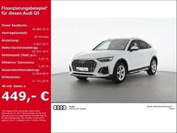 Gletscherweiß metallic Gebraucht 2022 Audi Q5 Sportback S-Line SUV | 38.880 € (Superpreis)