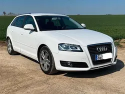 Weiß Gebraucht 2008 Audi A3 Sportback Limousine | 3.999 € (Guter Preis)