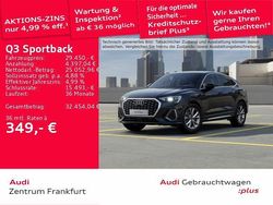 Schwarz Gebraucht 2022 Audi Q3 Sportback S-Line SUV | 29.450 € (Guter Preis)