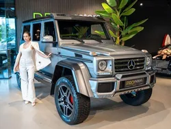 Silber Gebraucht 2018 Mercedes G500 4x4² SUV | 150.800 € (Etwas zu teuer)