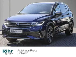 Atlantic blue metallic Gebraucht 2024 VW Tiguan Allspace R-line SUV | 49.980 € (Teuer)