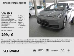 Mondsteingrau/schwarz Gebraucht 2022 VW ID.3 Pure Kleinwagen | 22.395 € (Superpreis)