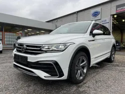 Pure white/weiß Gebraucht 2023 VW Tiguan Allspace R-line SUV | 38.450 € (Fairer Preis)