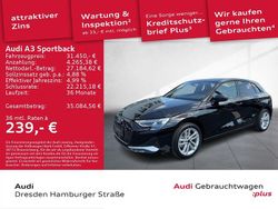 Schwarz Gebraucht 2025 Audi A3 Sportback Advanced Plus Limousine | 31.450 € (Fairer Preis)