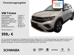 Reflexsilber metallic Gebraucht 2024 VW T-Cross Style SUV | 27.390 € (Fairer Preis)