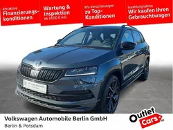 Grau Gebraucht 2021 Skoda Karoq SportLine SUV | 29.740 € (Guter Preis)