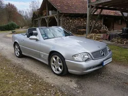Silber Gebraucht 2002 Mercedes SL500 Cabrio | 46.500 €
