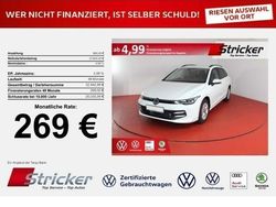 Pure white Gebraucht 2024 VW Golf VIII Life Kombi | 28.524 € (Etwas zu teuer)