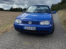 Blau Gebraucht 2002 VW Golf Cabriolet Conceptline Cabrio | 6.990 € (Teuer)